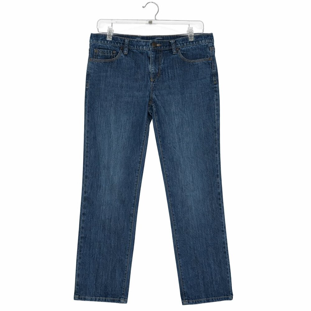 Ann Taylor LOFT Boyfriend Dark Wash Jeans Size 10